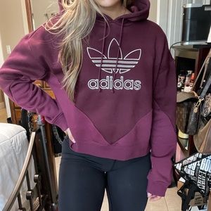 Adidas Cropped Hoodie